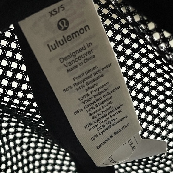 Brand New Lululemon Black SW Seawheeze 2020 Hat Cap - Picture 3 of 4